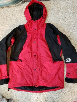 The North Face Gore - Tex Jacket Men L Red Vintage 90 