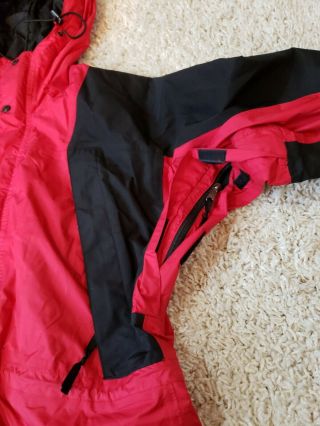 The North Face Gore - Tex Jacket Men L Red Vintage 90 ' s mountain Waterproof Retro 3