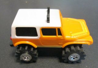 Vintage 1980 ' s Schaper Stomper 4x4 Orange/White Jeep Renegade 4WD Motor Runs 3