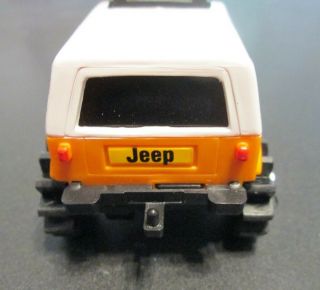 Vintage 1980 ' s Schaper Stomper 4x4 Orange/White Jeep Renegade 4WD Motor Runs 5