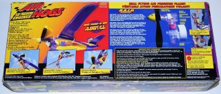 NEW/NIB/VINTAGE 1998 AIR HOGS AIR PRESSSURE ENGINES FLYING PLANE SKY SHARK 8, 6