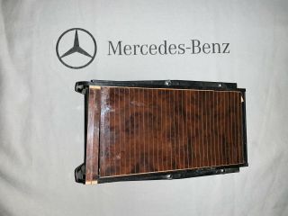 Mercedes Benz R129 Sl 320,  500,  600 Center Wood Roll Top Consol,  Rare