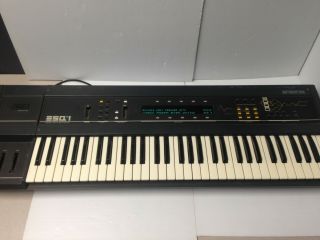 Vintage Ensoniq Esq - 1 Synthesizer Keyboard - And