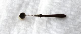 Vtg Dollhouse Miniature Sterling Silver 18thC Candle Snuffer Artisan Simms IGMA 5