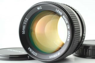 【 Rare Exc,  】cosina Lens 55mm F/1.  2 Mc Pentax K Mount From Japan 332