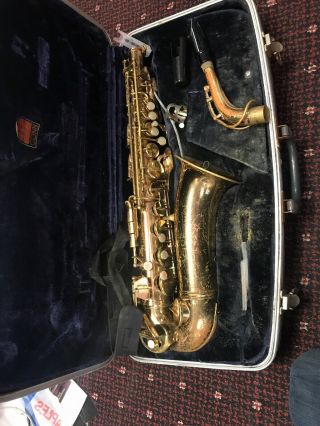 Vintage Conn Alto Sax Or Restoration