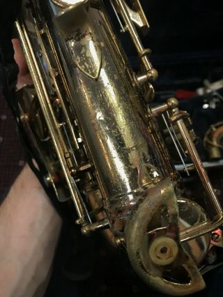 Vintage Conn Alto Sax Or Restoration 8