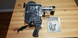 Vintage Paillard Bolex H16 Reflex 16mm Movie Film Camera