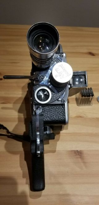 Vintage Paillard Bolex H16 Reflex 16MM Movie Film Camera 3