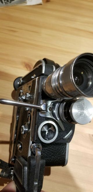 Vintage Paillard Bolex H16 Reflex 16MM Movie Film Camera 4