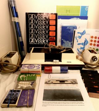 Vintage Magnavox Odyssey 1972 Run 1 Ser 72run 1 Mo 83