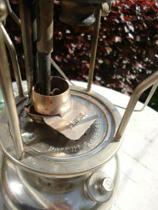 Vintage Primus 991 kerosene pressure lantern dated 1948 made in Sweden 8