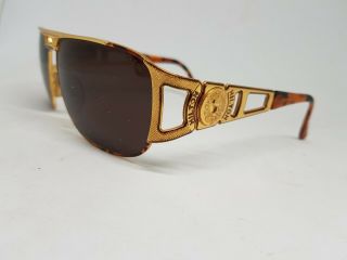 Vintage Hilton Picadilly 958 C2 24kt Gold & Tortoise Sunglasses Top