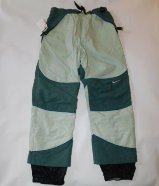Vintage 1990s Nike Acg All Conditions Heavy Outer Layer 3 Ski Snow Pants Men 