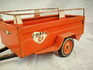 Vintage U - Haul Peddle Car Trailer