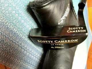 Titleist Scotty Cameron La Costa Putter W/cover Rare