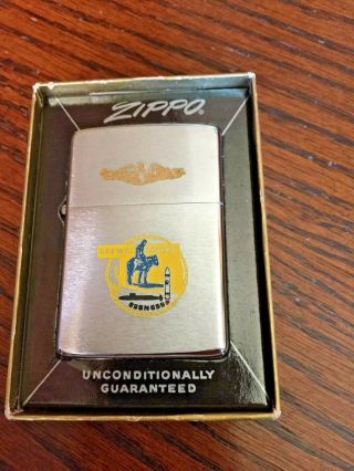 Vintage Zippo Uss Will Rogers Lighter