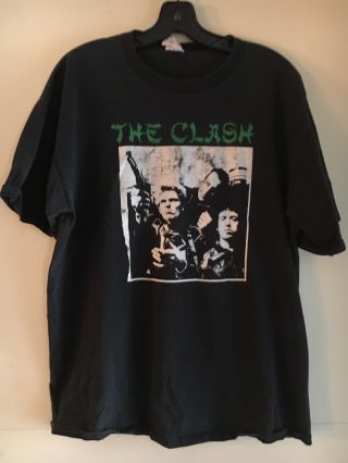 THE CLASH GUNS ON THE ROOF PUNK OI RARE VINTAGE JOE STRUMMER 2