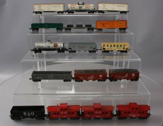 American Flyer Ho Scale Vintage Freight Cars: 33519,  33317,  504,  33211,  3215,  12
