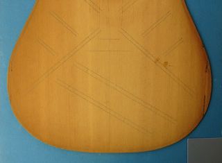 Vintage 1940 ' s - 1960 ' s MARTIN D - 18 GUITAR Factory Spruce TOP - NOS Luthier Part 6