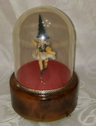 Antique Reuge Automaton Music Box Ballerina Witch Au Clair De La Luna $88.  88