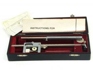 Antique Vintage Henschel Co Planimeter Germany.  No.  1311 & 17794