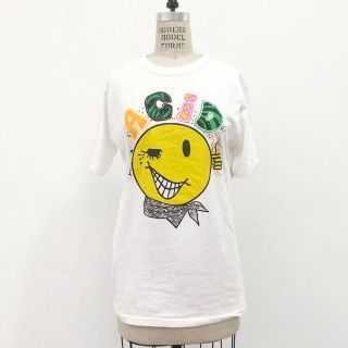 ⭕ 90s Vintage Acid House Smile Tshirt : Lsd Record Techno Bjork Rave Aphex Twin