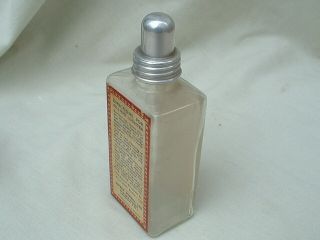 A rare vintage Dunhill Lighter Fuel dispenser / bottle.  Empty. 3