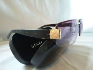 Gucci Gg Vintage Purple With Tortoise Shell & Gold Sunglasses - Authentic