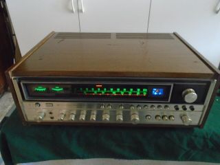 Vintage Sansui Qrx - 7001 Monster Quad Stereo Receiver - Sounds Great