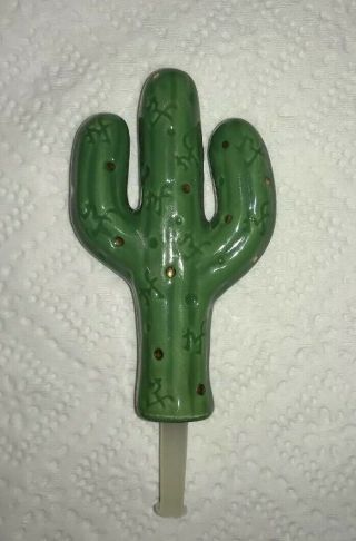 Nora Fleming Retired Mini Cactus,  Rare,