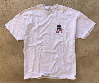Vtg To Live And Die In La Operation Ghetto Storm 1992 Los Angeles Riots T - Shirt