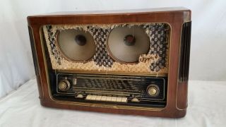 Telefunken Opus 6,  Tube Radio Am Fm Shortwave Vintage 1950s