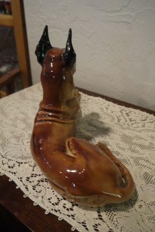 Vtg Gort Bone China GREAT DANE Dog Figurine - Made in England 6