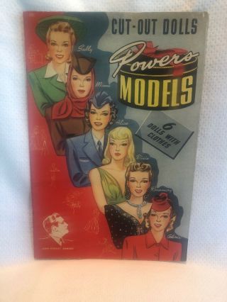 Vintage 1942 Power Models 981,  1946 Miss Silver Screen 904 Paper Dolls & More 2