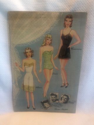 Vintage 1942 Power Models 981,  1946 Miss Silver Screen 904 Paper Dolls & More 4
