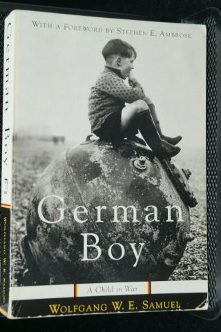 Ww2 German.  The German Boy (a Child In War) Reference Book