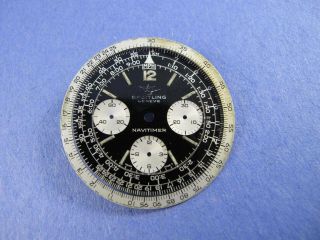 Breitling Navitimer Vintage Chronograph Dial And Ring For 806