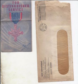 1944 Army Chaplain Letter to Soldier ' s Family,  Religious Booklet 2