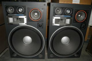 Pair Kenwood Kl - 888x Speakers 250w 16 " Woofers All One Owner Rare