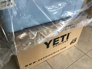 Yeti Cooler Tundra 65 Blue Limited Color Rare 4