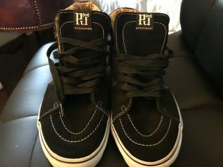 Rare Pearl Jam Vans Sk8 - Hi Shoes - Size 11 - Box