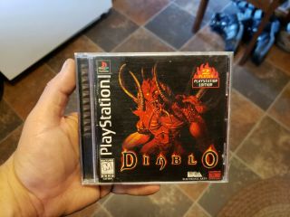 Diablo,  (ps1) Blizzard Vintage Video Game