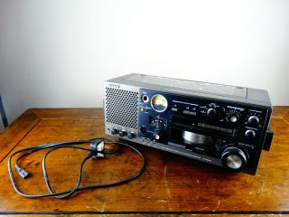 Sony Icf - 6800w Fm Am Mw Sw 31 Multi Band World Radio Receiver Vintage Portable
