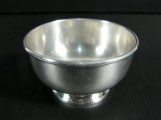 Old Small Spanish Sterling Silver Bowl Marks
