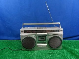 Sanyo M9935k Am - Fm - Sw 4 Band Stereo Radio Cassette Recorder Rare Vintage Boombox