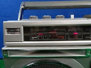 SANYO M9935K AM - FM - SW 4 band stereo radio cassette recorder Rare Vintage Boombox 2