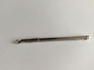 Vintage Rare Boac Sterling Silver Swizzle Stick