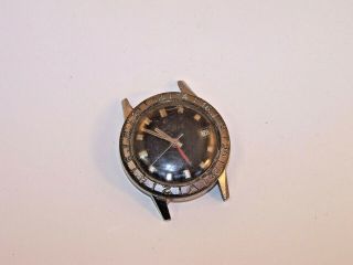 Vintage Zodiac Aerospace GMT Automatic Caliber 75 Men ' s Watch 3