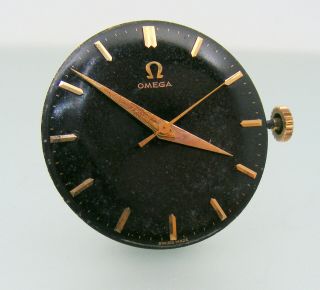 Vintage Omega Cal.  284 Movement Circa 1958,  Running,  Hands And Dial